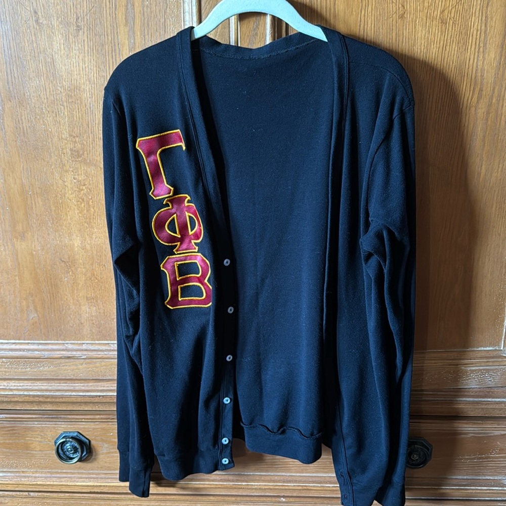 Gphi varsity cardigan
